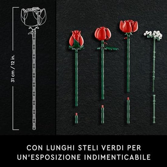 LEGO Botanicals Rozenboeket Decoratief Bloemen Bouwpakket uit de Botanical Collection 10328