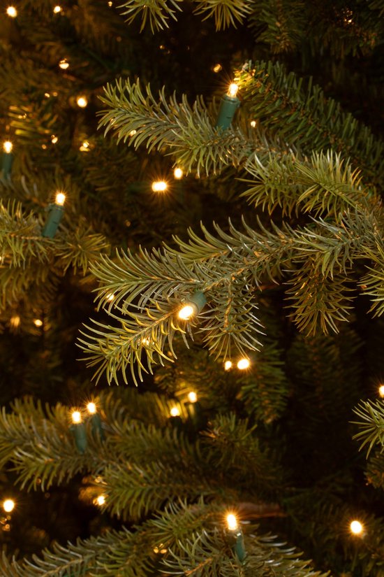 Black Box Trees Clive Kunstkerstboom met LED Verlichting - H215 x Ø142 cm - Groen