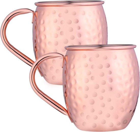 alpina Cocktailset - 7 Stuks - RVS Materiaal - Rosékleurig