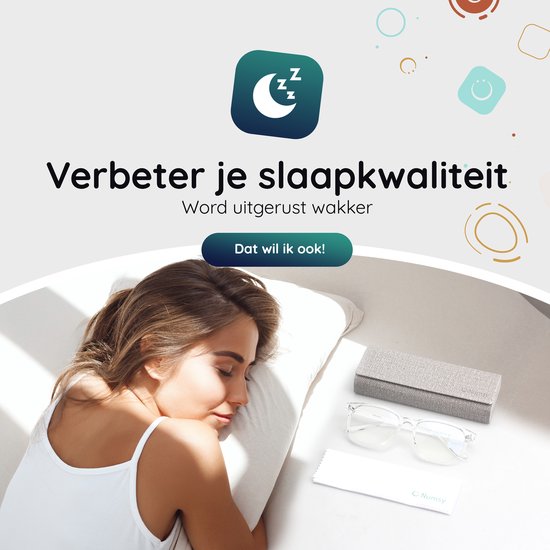 Blauw Licht Bril Filter - Computerbril Zonder Sterkte- Beeldschermbril