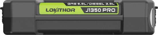 Lokithor Jumpstarter J1350 PRO - 12V 1350A LiFePO4 - Powerbank 30W - Voor Auto, Benzine tot 6,5L & Diesel tot 3,5L - LED Zaklamp