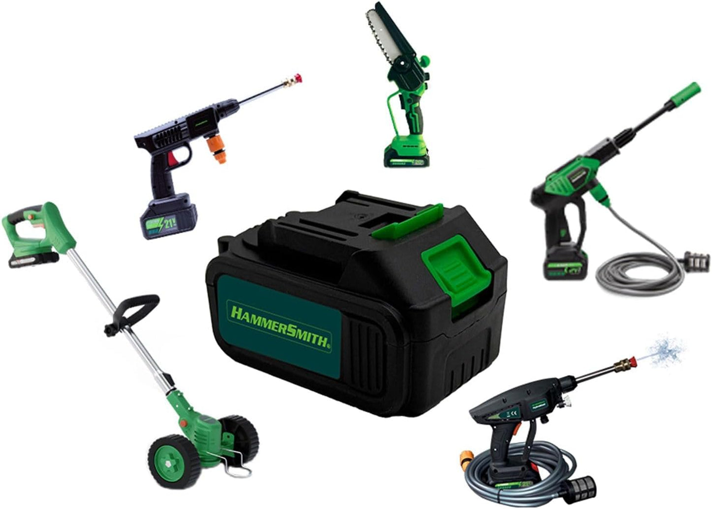 Hammersmith MultiBattery 3600mAh Li-Ion Accu - Universeel voor HydroBlast, VoltCut & Meer