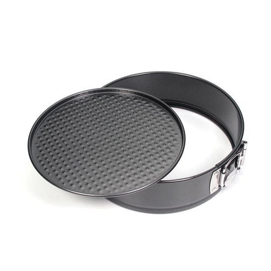 alpina Springvorm - Anti-Aanbaklaag - Metaal - Ø 28 x 6,7 CM - Zwart