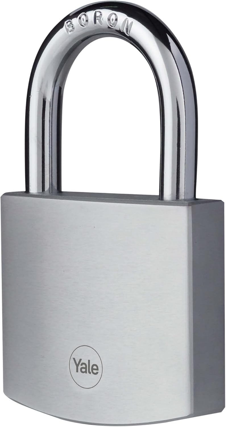 Yale Hoge Veiligheid Hangsloten - Messing & Chroom - 60 mm - Set van 2 (Y120DB/60/135/2)