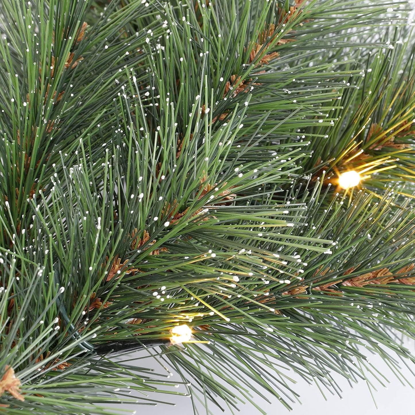 Black Box Trees Glendon Guirlande met LED Verlichting - L270 cm - Groen