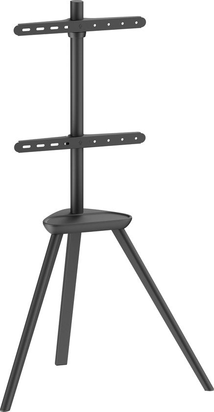 VDD TV Standaard met Anti-Slip Voeten & Schildersezel - Zwart - Tot 65 inch