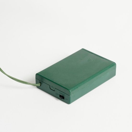 Black Box Trees Norton Kunstkerstboom in Pot met LED Verlichting - H90 x Ø50 cm - Groen