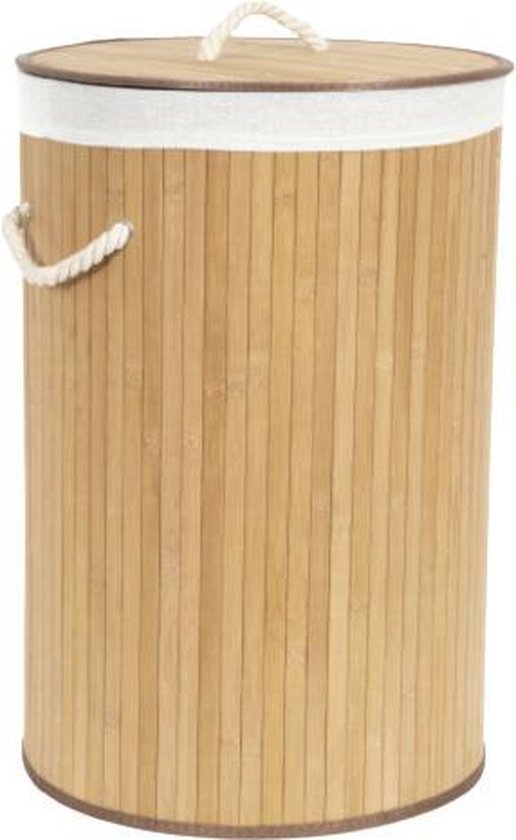 Compactor Wasmand Bamboe 40 X 60 Cm Bruin