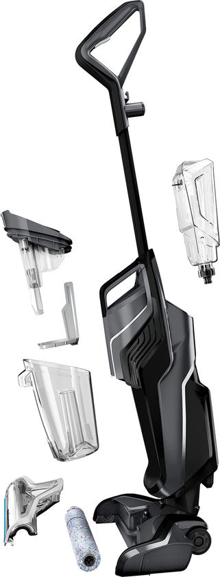 BISSELL CrossWave C6 Cordless Pro Draadloze Vloerreiniger - 3 in 1 Stofzuiger, Dweil & Drogen - Steelstofzuiger Zonder Zak - voor Tegels, Houten Vloeren & Tapijt - 3570N