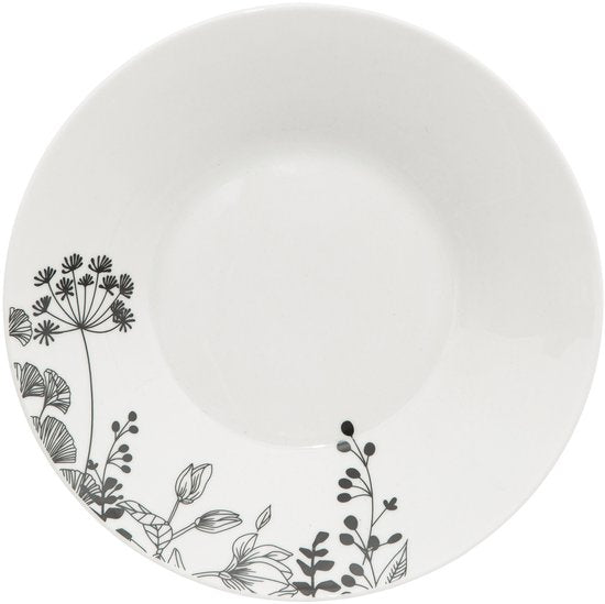 Servies WHITE FLORAL