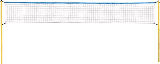 Scatch Volleybal- en Badmintonset - met Net, Rackets, Shuttles en Bal - Draagtas - 310 x 168 cm