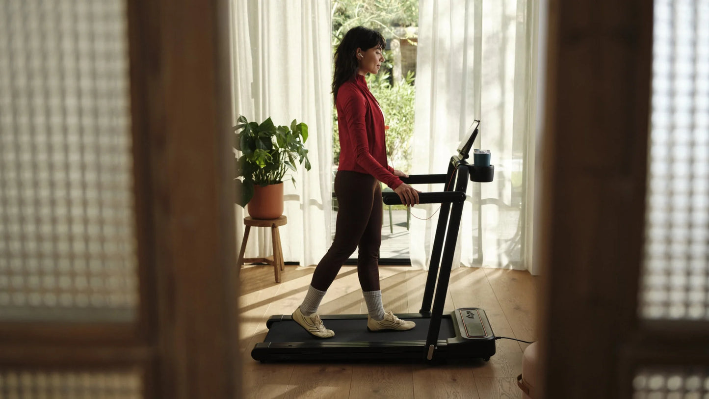 Moov Walk - Compacte Loopband voor Thuis met Bluetooth en 12 Trainingsprogramma's