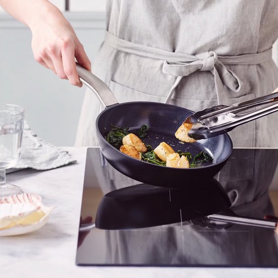 Greenpan Evolution Eco Wokpan - Ø28cm - Keramische Antikleeflaag - PFAS vrij