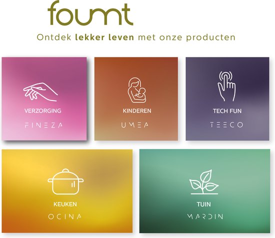Fineza Multifunctionele Krultang - 5 in 1 - Föhnborstel - Krulborstel - Kort & Lang Haar - 800W - Zwart