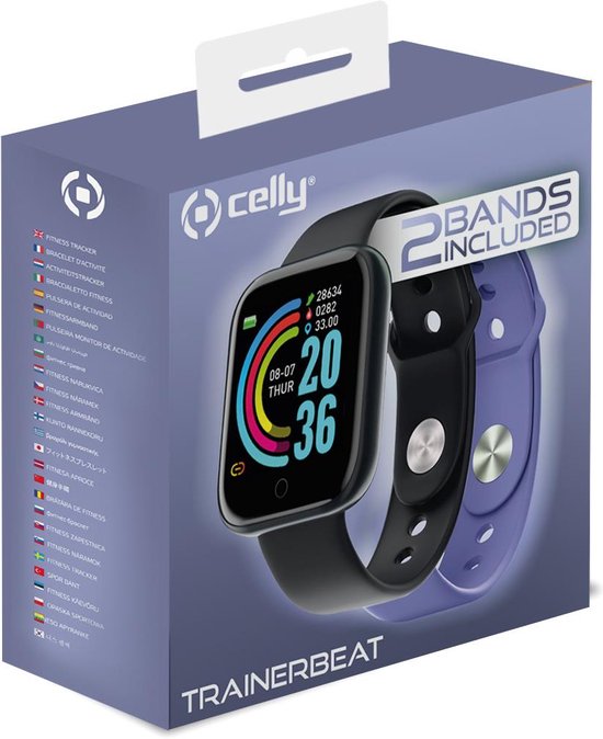 TRAINERBEAT - Smartwatch Paars