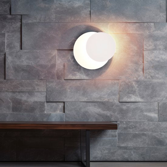TRIO MIO - Wandlamp - Wit mat - incl. 1x SMD 6W - Indirecte belichting - Draaibaar