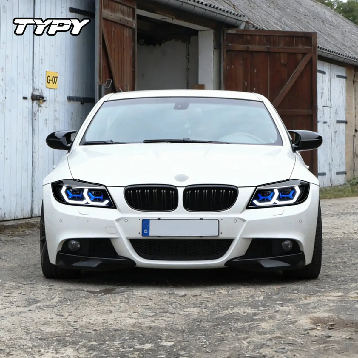 TYPY LED Koplampenset voor BMW 3 Serie E90 2005-2012 – 2 Stuks – Dynamisch Knipperlicht