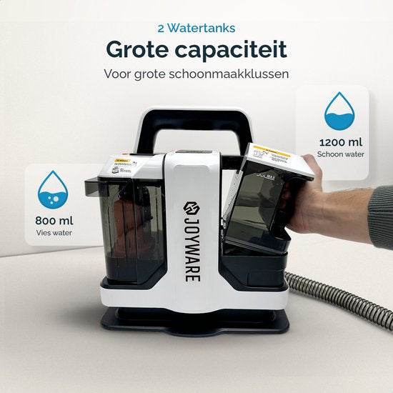 Joyware Vlekkenreiniger - 750W - Draagbaar - 3-delig