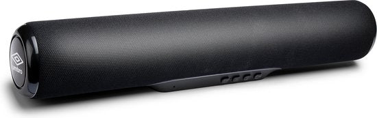 Umbro Draadloze Bluetooth Speaker met Radio - Oplaadfunctie - Meerdere Afspeelmogelijkheden: SD-Kaart, USB-stick, AUX - Zwart