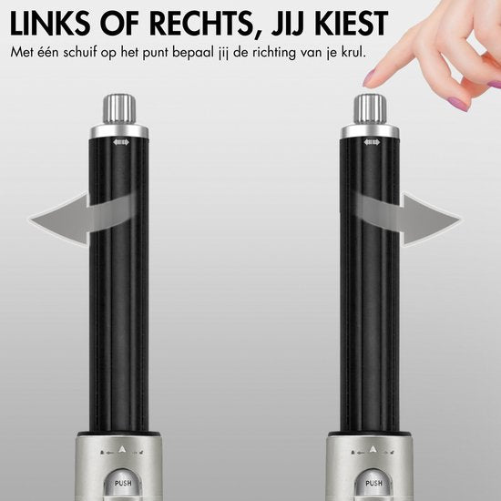 Sansbeauté® 8-in-1 Airstyler met Diffuser - Multistyler - Roterende Fohnborstel - Haarstyler - Haardroger - Warmteborstel - Krulborstel - Krultang - Stijlborstel - Coldshot