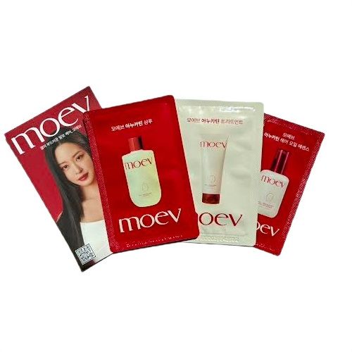 Moev Annurcatin Trial Kit – Complete 3-stappen Haarverzorging – 3 Zakjes