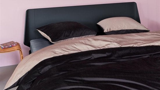 Beddinghouse Dutch Design Astro dekbedovertrek - Lits-Jumeaux XL - 260x200/220 cm - Zwart