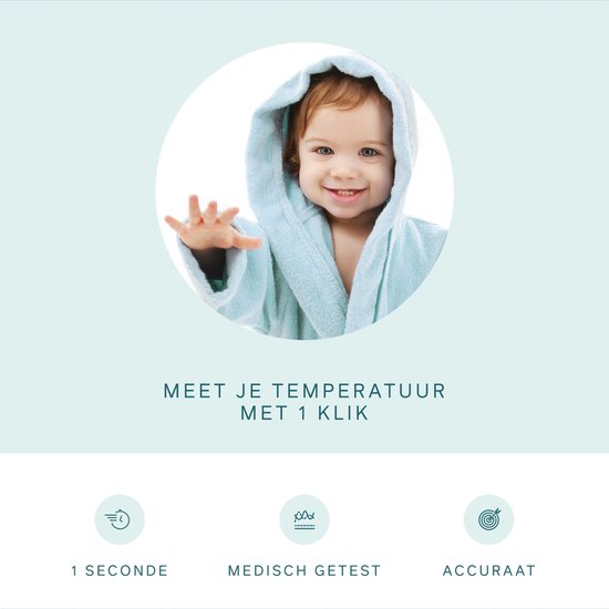 Bintoi® XE200 - Thermometer - Temperatuurmeter - Koortsthermometer