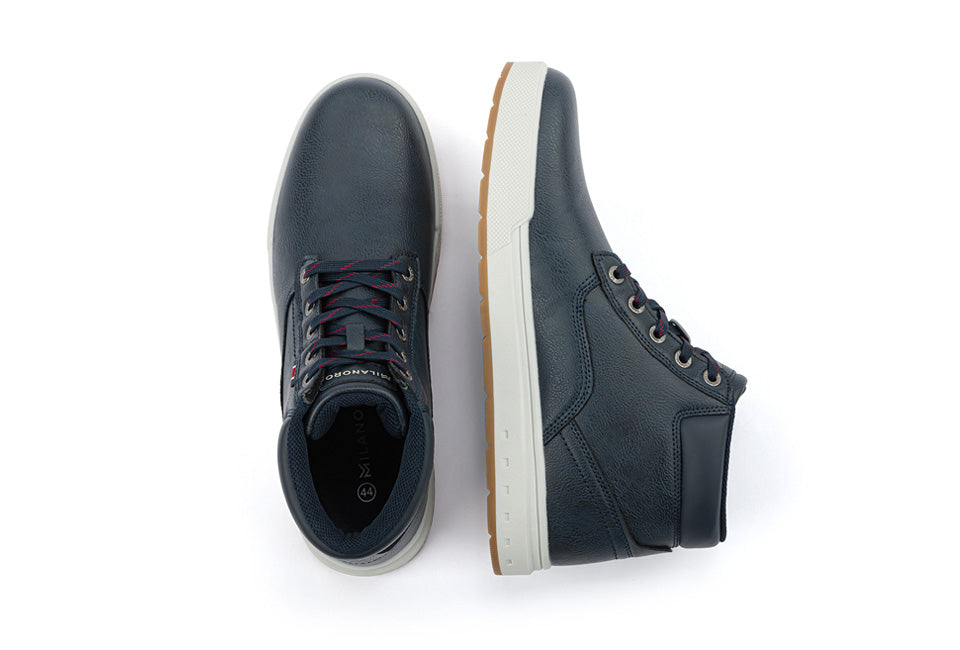 Milanoro High Sneakers - Maat 42 - Navy Blue