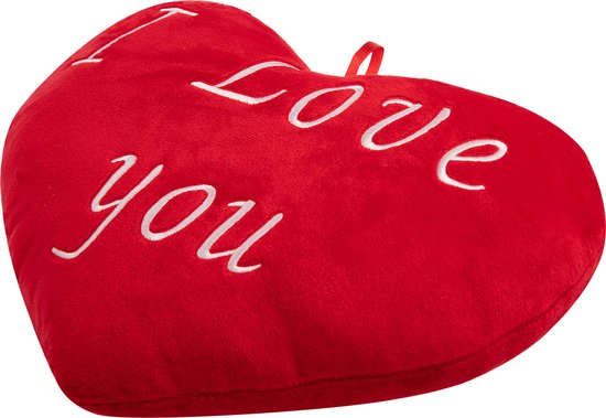 Valentijn Kussen Hart – I Love You – 32cm