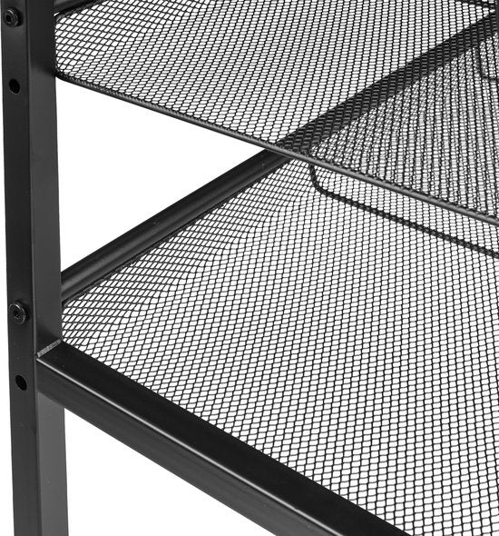 tectake - Schoenenrek Bournemouth industrial dark - 404279