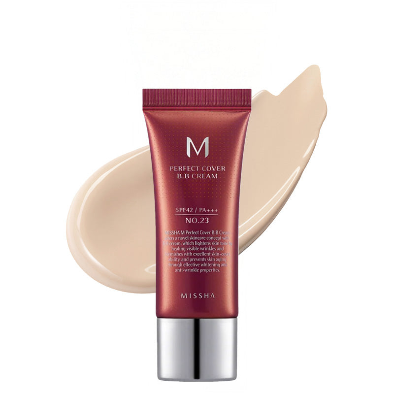 Missha M Perfect Covering BB Cream SPF42 PA+++ - No.23 Natural Beige - Mini 20 ml