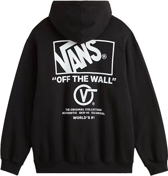 Vans stockpile pullover in de kleur zwart - Maat M