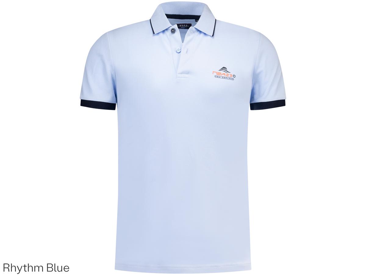 New Zealand Auckland Stretch Poloshirt - RHYTHM BLUE - maat 3XL