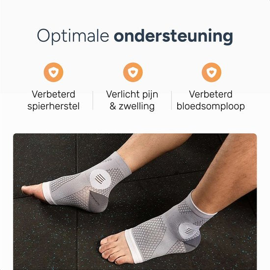 Alyze Neuropathie sokken - Maat 42-46 - Compressie kousen - Medische Steunsokken - Diabetes - Bed - Slaap sokken - Doorbloeding & Hardlopen