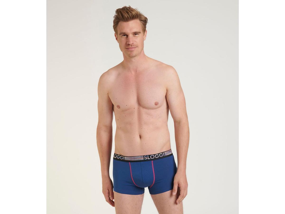 Sloggi Go ABC Natural Hipster Short - 6-pack - maat L - Zwart