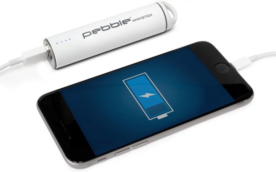 Veho Pebble Ministick Draagbare Powerbank - 2200mAh - Wit - VPP-102-2200-WH