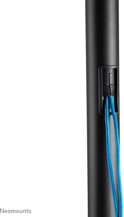 Neomounts FL50-540BL1 verrijdbare TV vloerstandaard - 37-70" - hoogteverstelling 128,5-145 cm - zwart