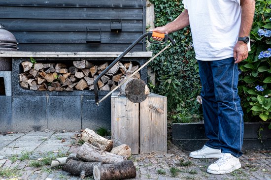 BLACK+DECKER Beugelzaag BXGTTO7034 - 30"/76CM - Zachte Comfortgreep - Schokabsorberend - Knokkelbescherming - Staal - Zwart/Oranje