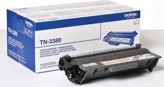 Brother TN-3380 - Tonercartridge / Zwart / Hoge Capaciteit
