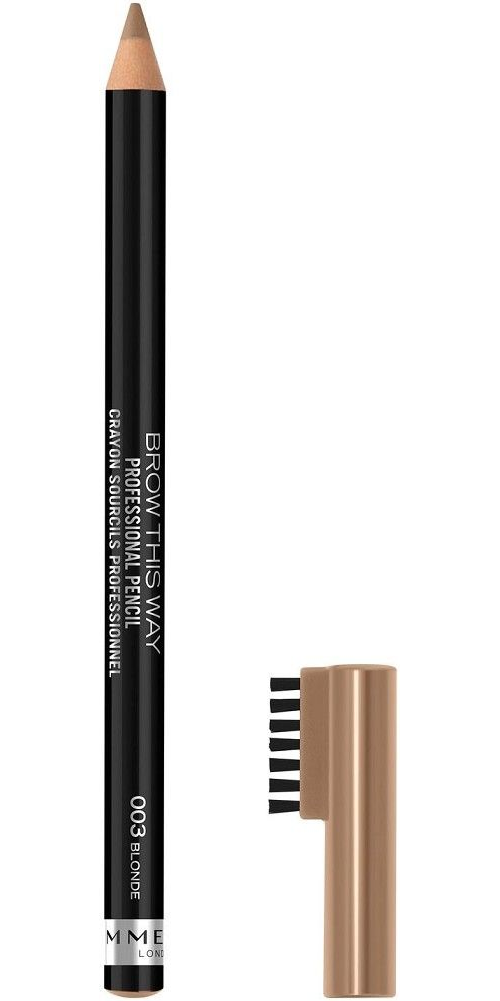 Rimmel Brow This Way Wenkbrauwpotlood - 003 Blonde - 1,4 g - Voor Dames