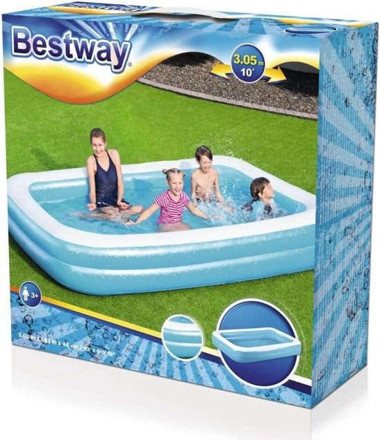 Bestway Familie Zwembad - Opblaasbad - 305 x 183 x 46 cm