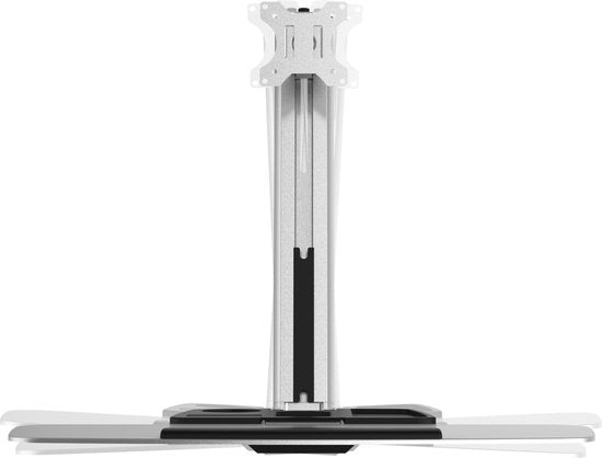 VDD Gaming - Monitorbeugel met toetsenbord - 13 tot 32 inch - Zilver