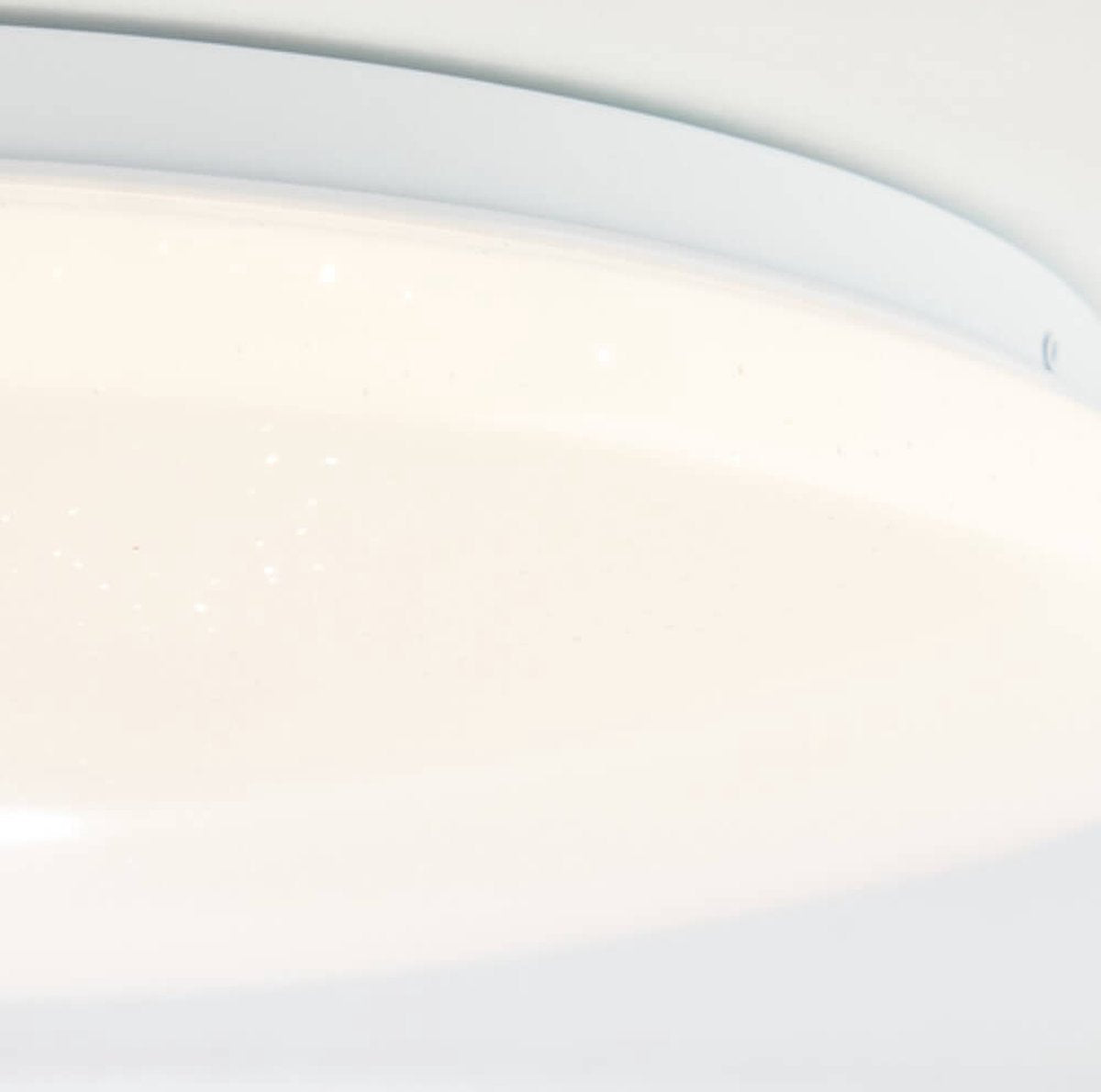 Brillant Heddy LED Plafondlamp 39 cm - Wit - 22W Geïntegreerde LED - Slimme Tuya App Bediening
