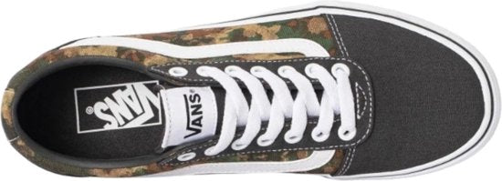 Vans Ward Sneakers - Water Color Camo - Maat 41 - Zwart/Wit