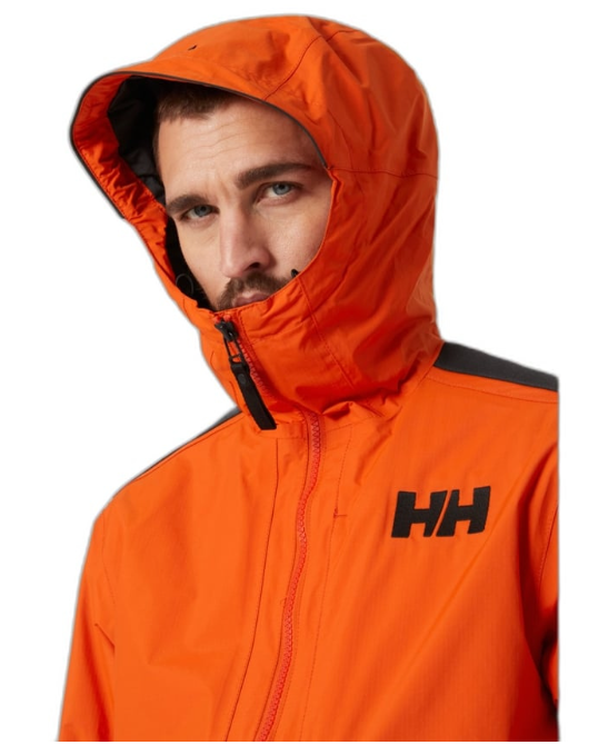 Helly Hansen Unisex Jas - Stijlvol en Functioneel, Perfect voor Elk Weer - oranje - maat S