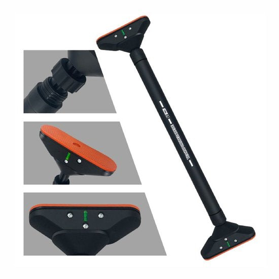 Umbro Sportnet - Spelletjes Set - 168 x 400 CM - 4 Vakken - Volleybalnet - Badminton - Voetvolley - Crossnet - Zwart/Geel