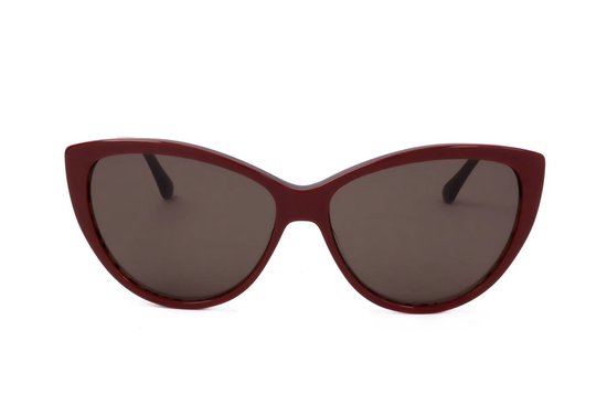 Jimmy Choo RYM/S BURGUNDY ANIMALIER 60/15/145 Dames Zonnebrillen