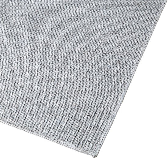 tectake® Kortpolig Vloerkleed - 120 x 170 cm - Zwart - Tapijt voor Woonkamer, Slaapkamer, Eetkamer - Onderhoudsvriendelijk en Wasbaar - Antislip Ondertapijt - Allergievriendelijk - Diverse maten en kleuren