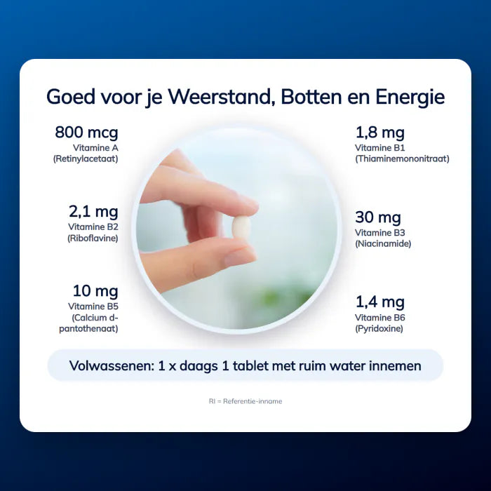 Lucovitaal Multivitamine Vrouw – Hooggedoseerde Multivitamine met Vitaminen & Mineralen