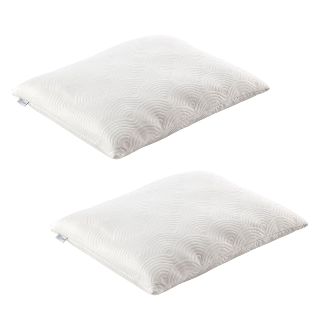 TEMPUR - Set Van 2x ONE Hug Pillow - Ergonomische Kussens - 60 x 50 cm - Wit